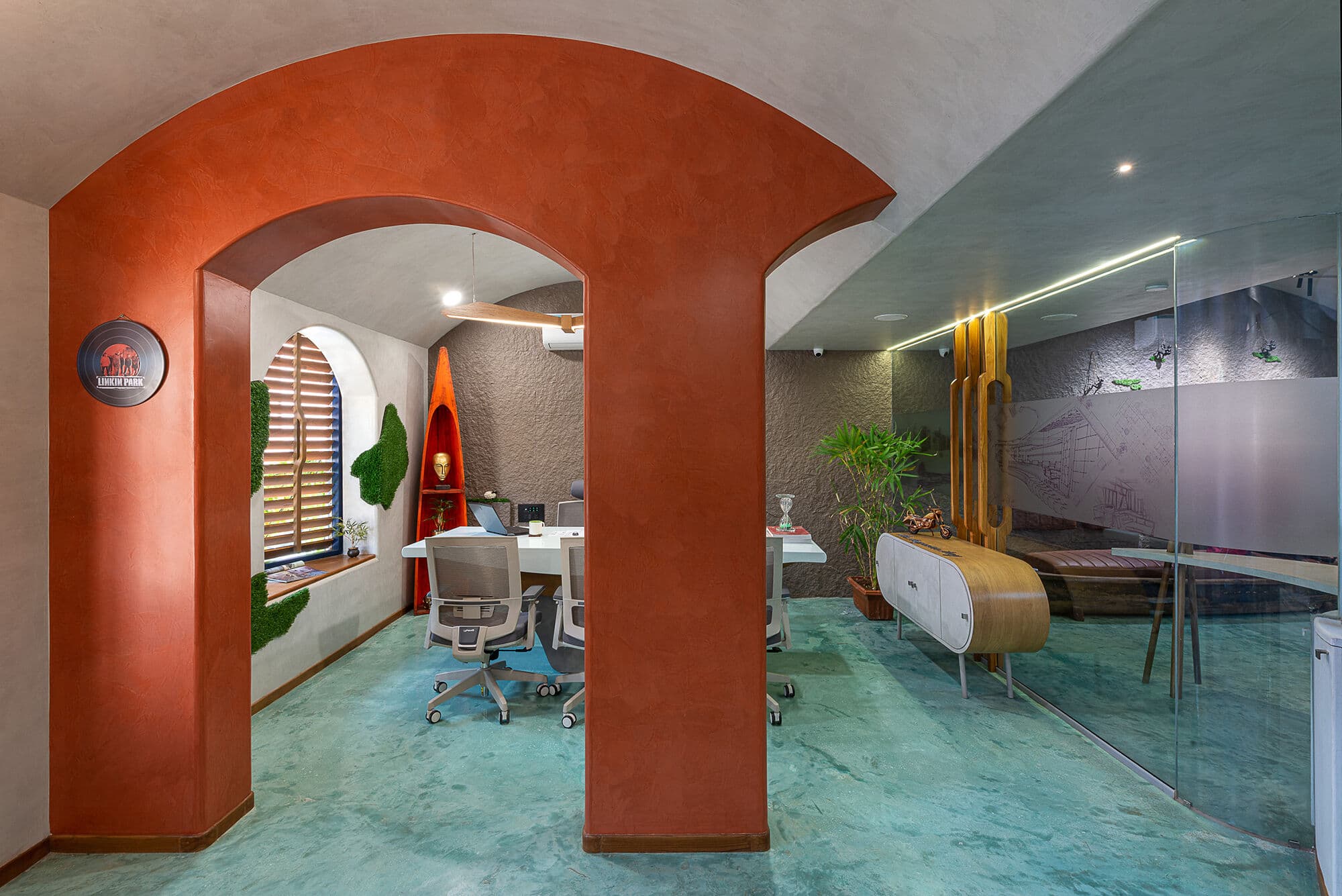 De'Caves architectural studio space